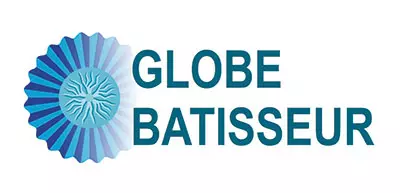 logo globe batisseur